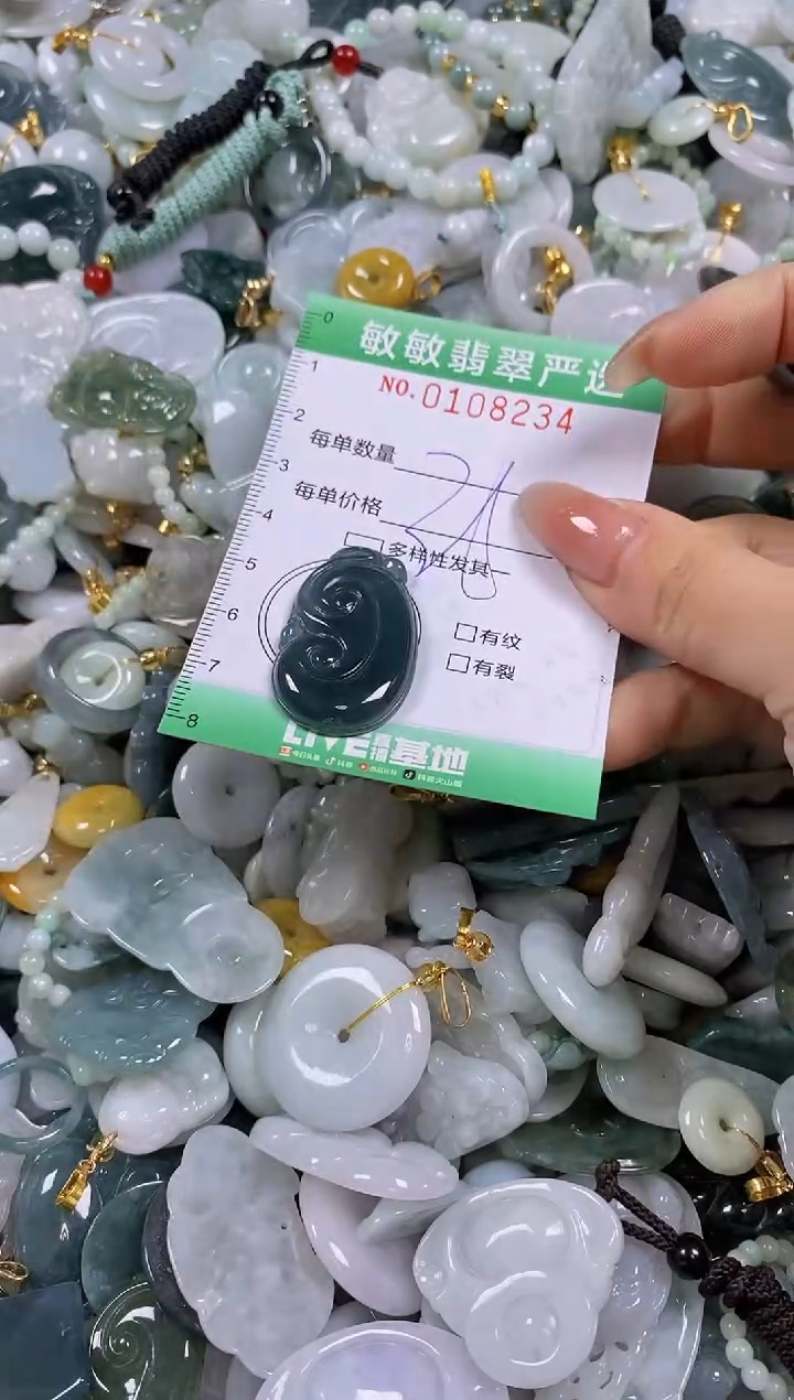 【闪购商品】翡翠颈饰未镶嵌闪购0108234