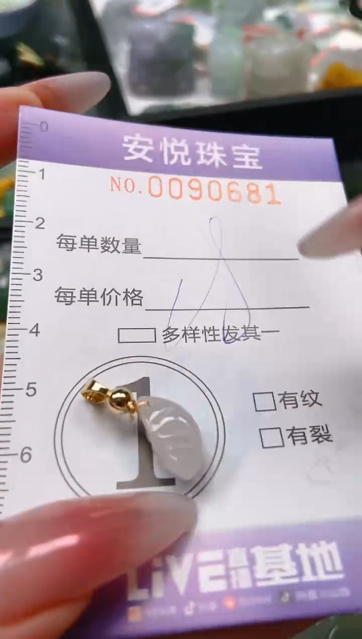 【闪购商品】翡翠颈饰未镶嵌闪购0090681