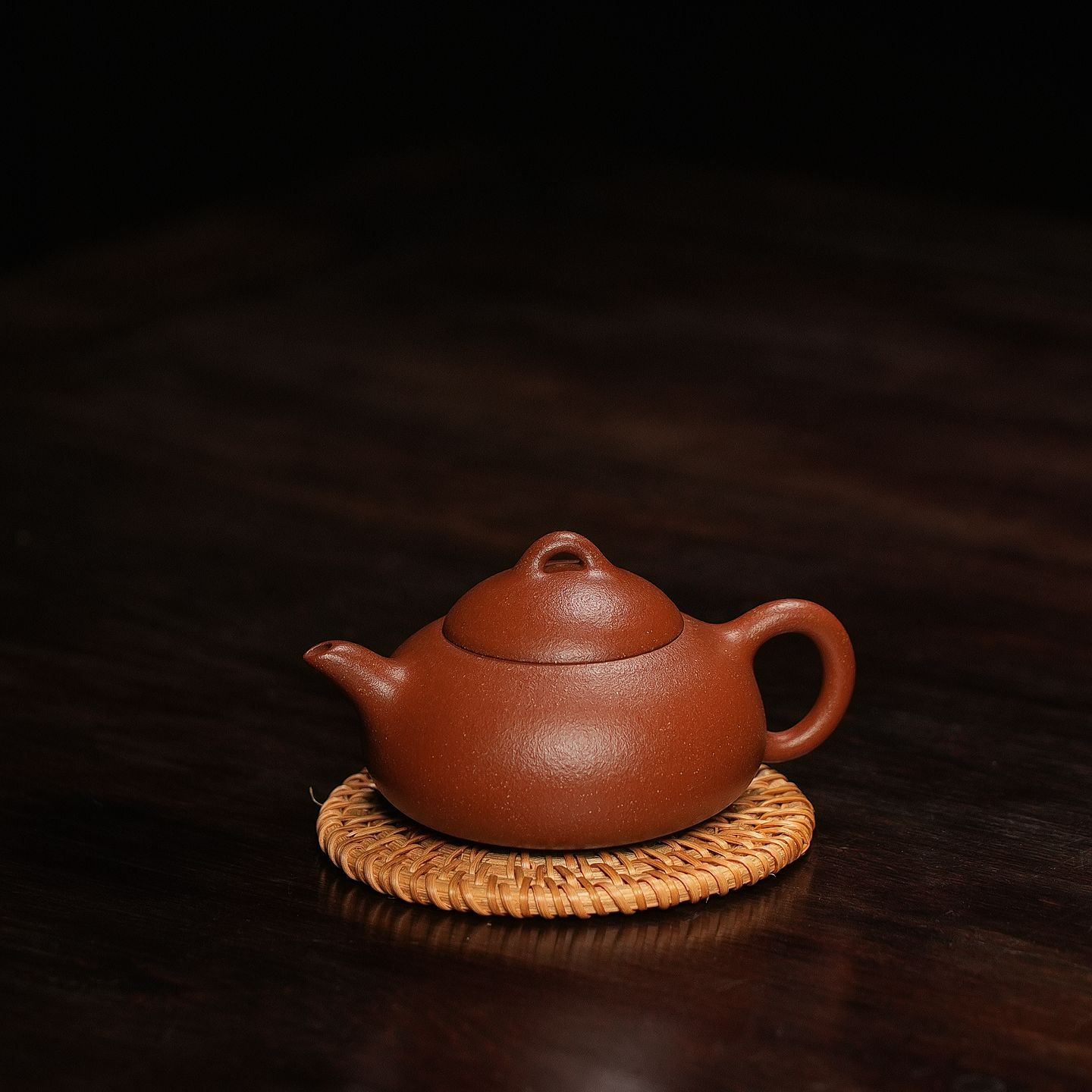 杨陶 瓜瓢 朱泥 100cc 全手