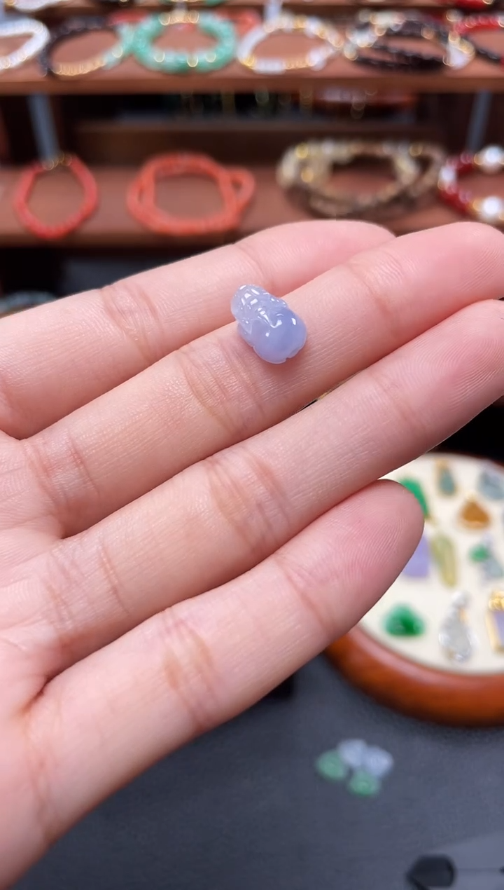 【闪购商品】翡翠吊坠(不含链)18K金镶嵌 一个  JK231