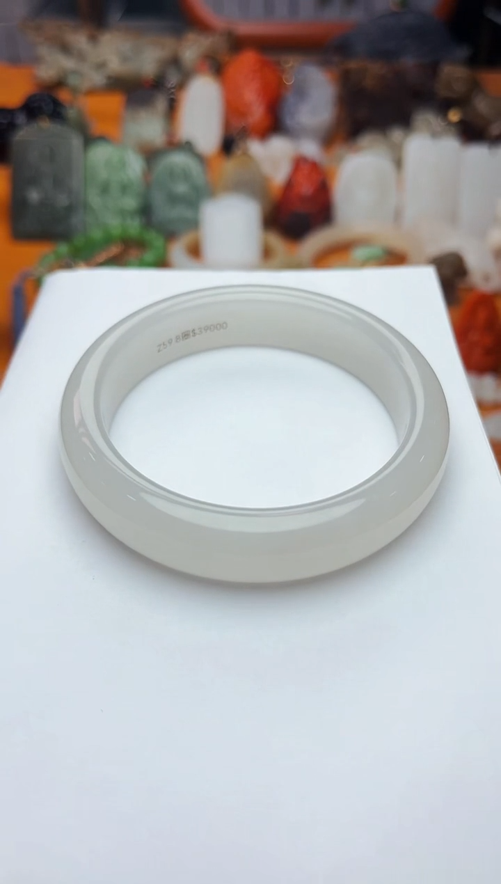 【闪购商品】和田玉手镯未镶嵌59.8圈口01