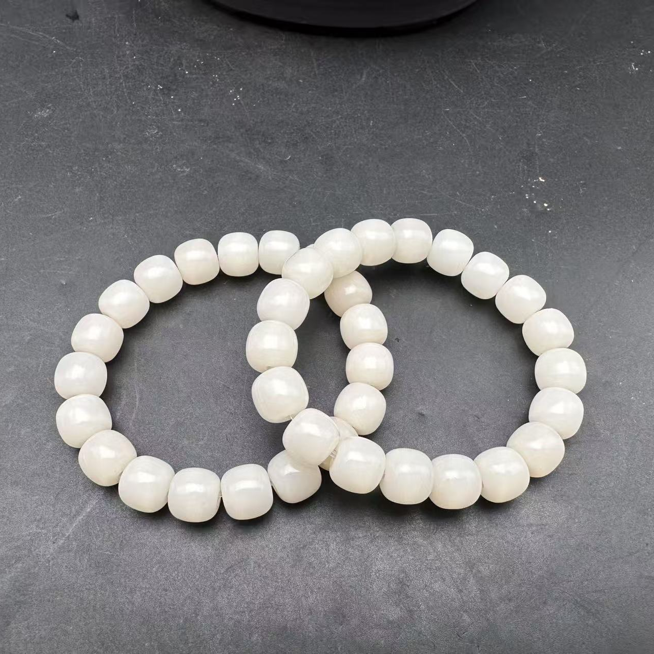 白玉菩提老型单圈手串-24100-H51-多样性/发其一