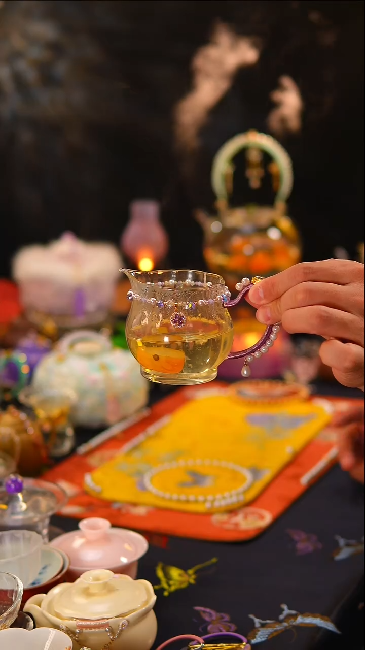 077公道杯公道杯公道杯（紫色）300ml