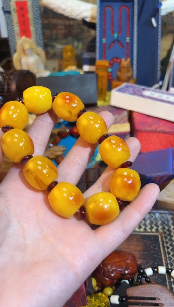 【闪购商品】蜜蜡手链未镶嵌36凯凯凯凯凯凯凯凯