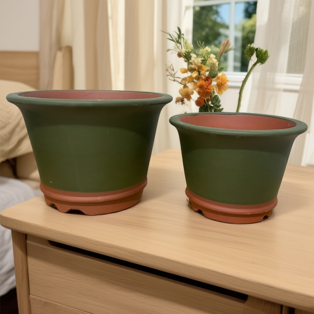 紫砂兰花盆家用君子兰盆落地盆适合桌面绿植盆栽紫砂花盆兰花花盆