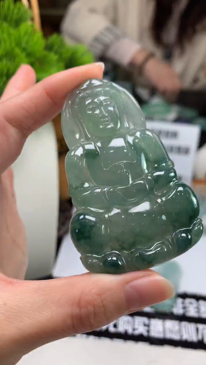 未镶嵌定制翡翠佛*---125135