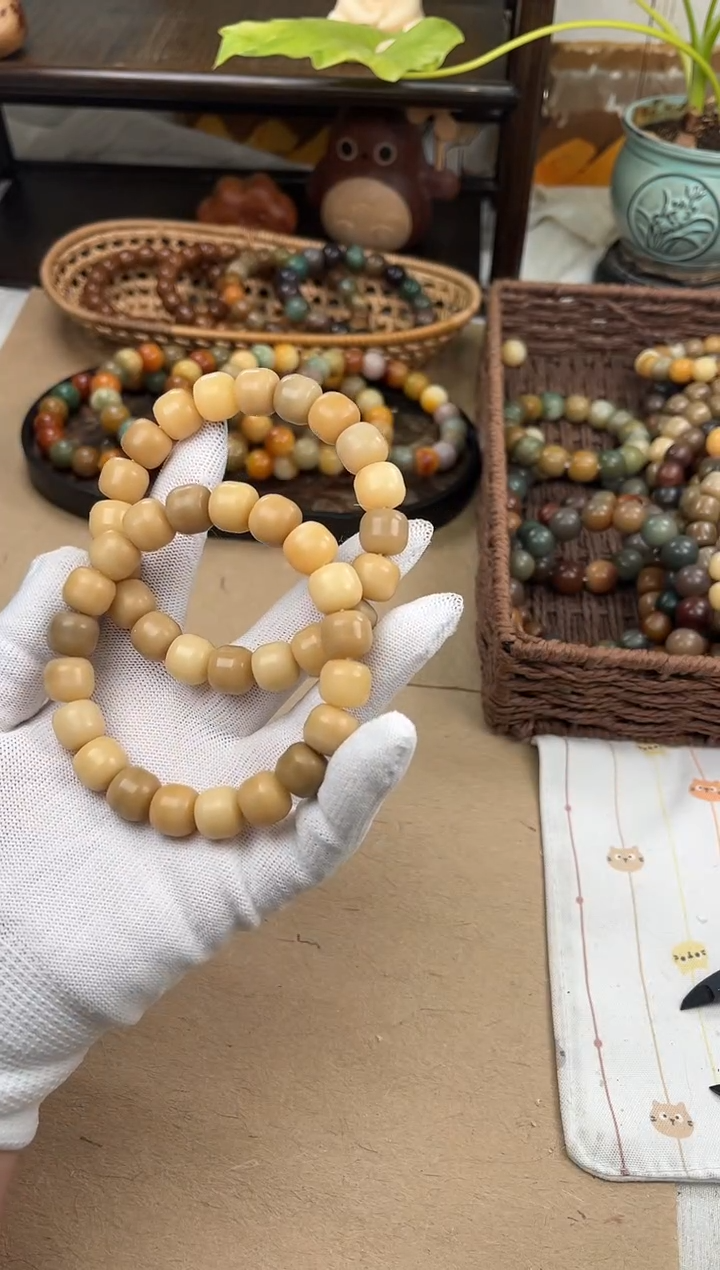 手串菩提根/象牙果a775 卡13 干磨海子