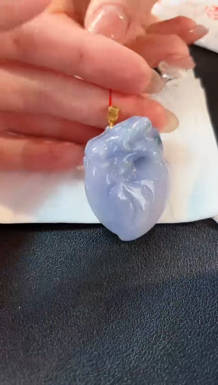 【闪购商品】翡翠颈饰18K金镶嵌缅料A货/支持复检/一件