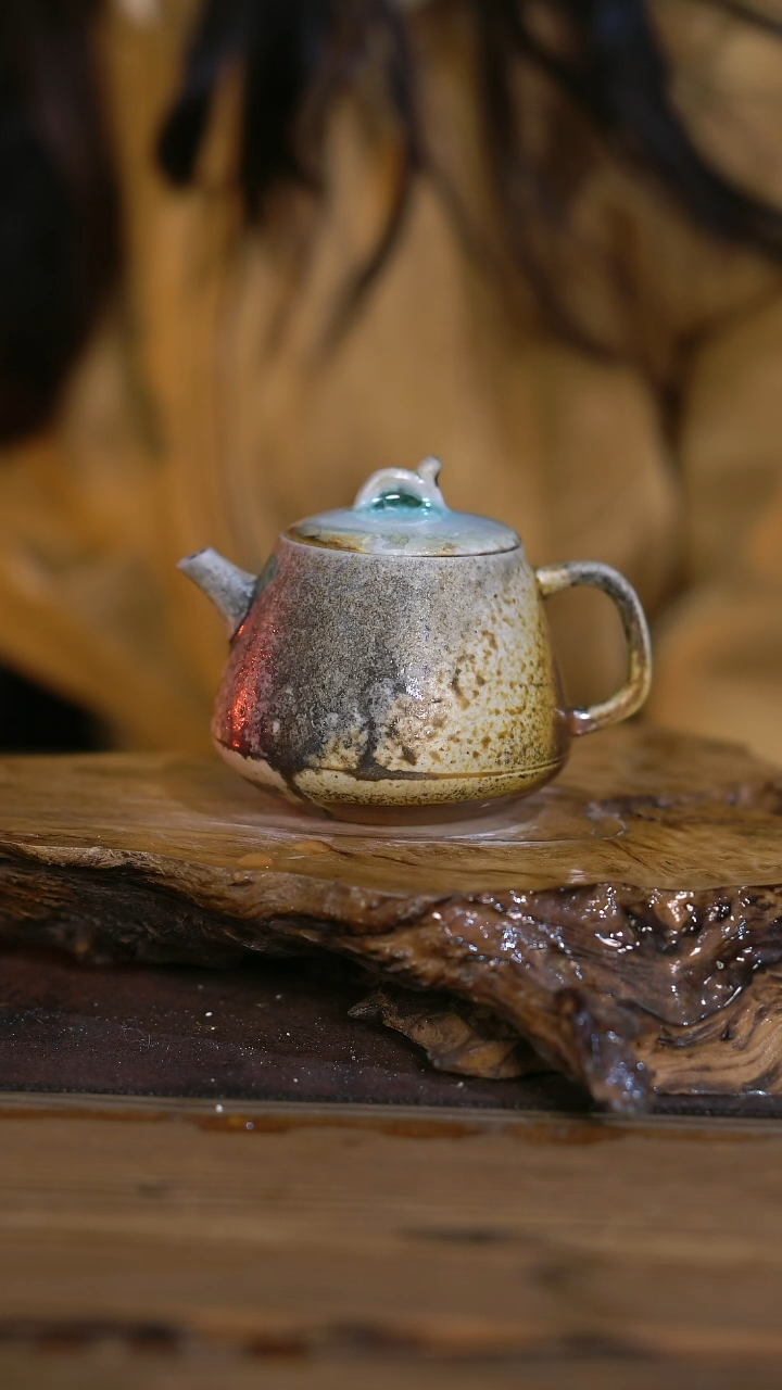 景德镇纯柴烧 壶 150cc 83