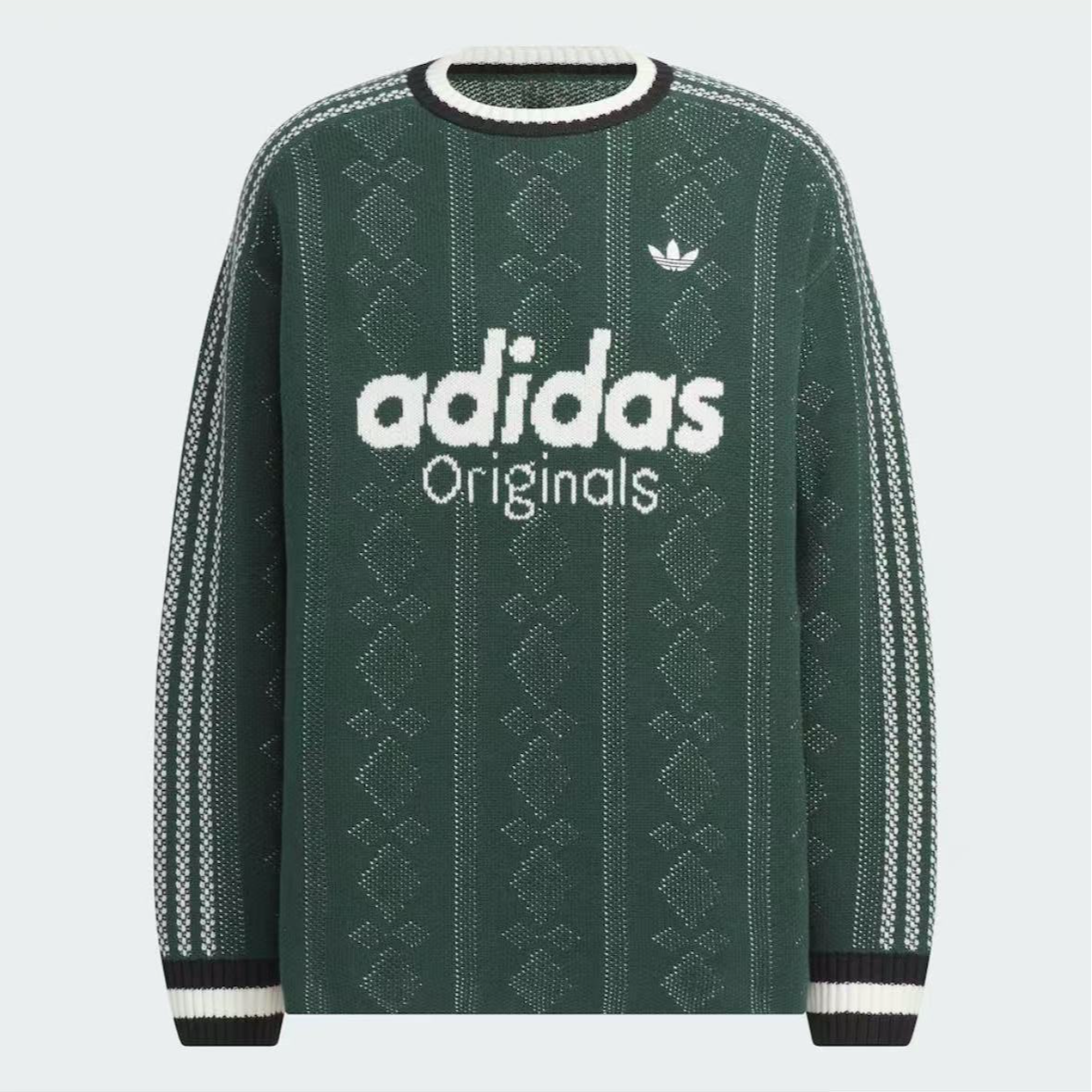 【滔搏联动】adidas SWEATSHIRT 王安宇同款运动针织运动衫 KS5957