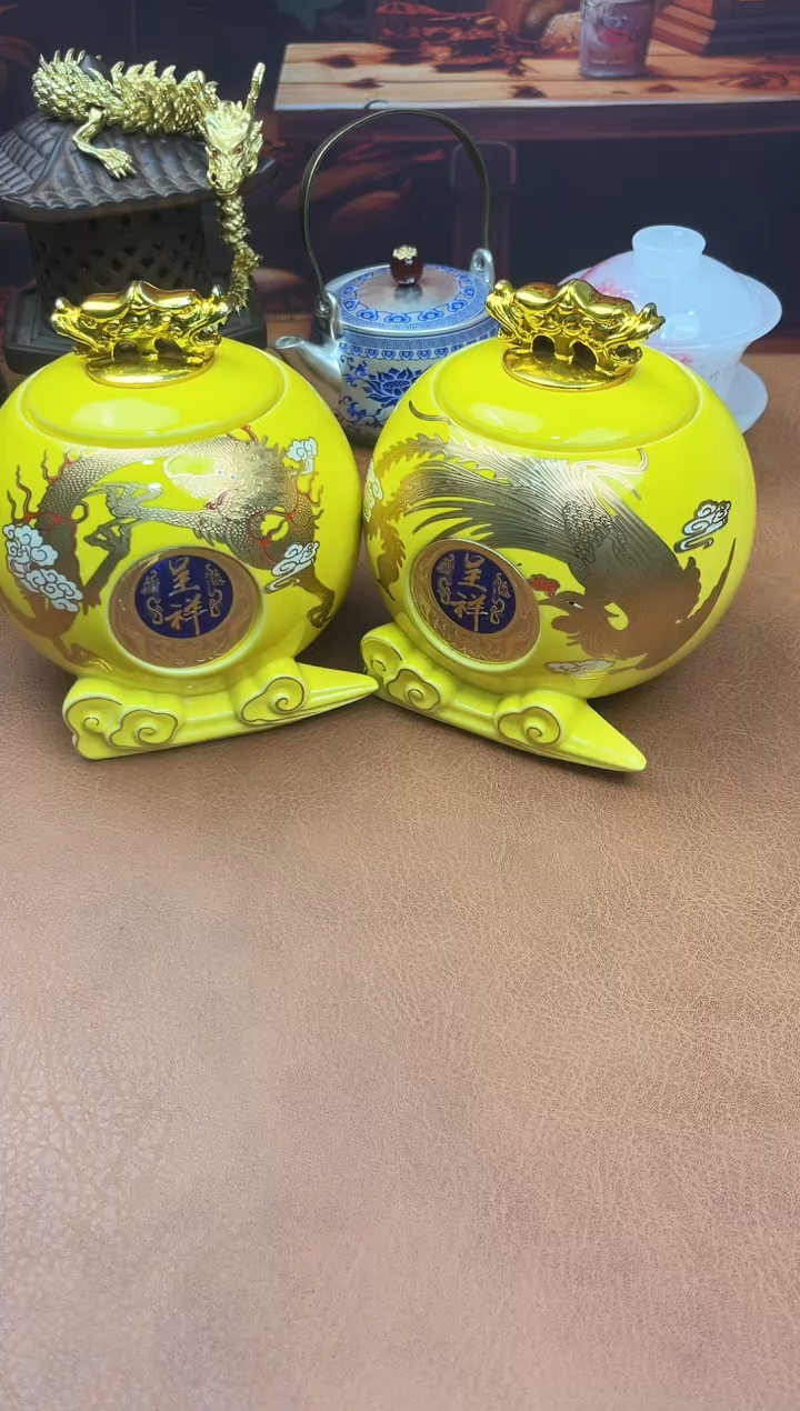 陶瓷茶具摆件旅行套组