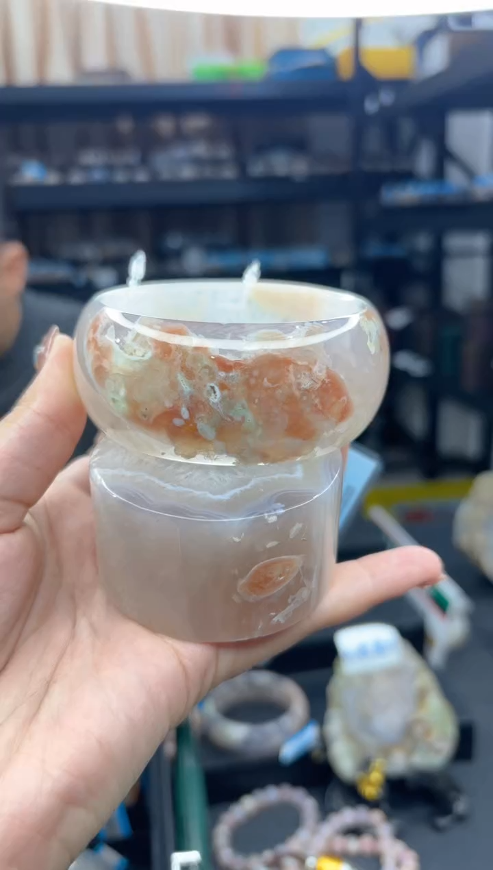 【闪购商品】石英质玉手镯未镶嵌635（63圈赠送镯心）