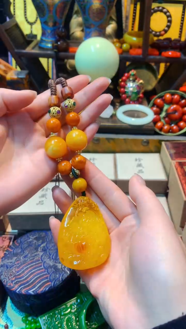 【闪购商品】蜜蜡裸石未镶嵌主播推荐主播推荐