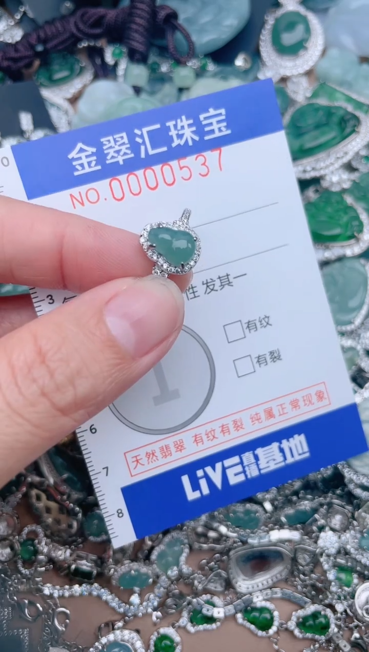 【闪购商品】翡翠颈饰未镶嵌537.........1