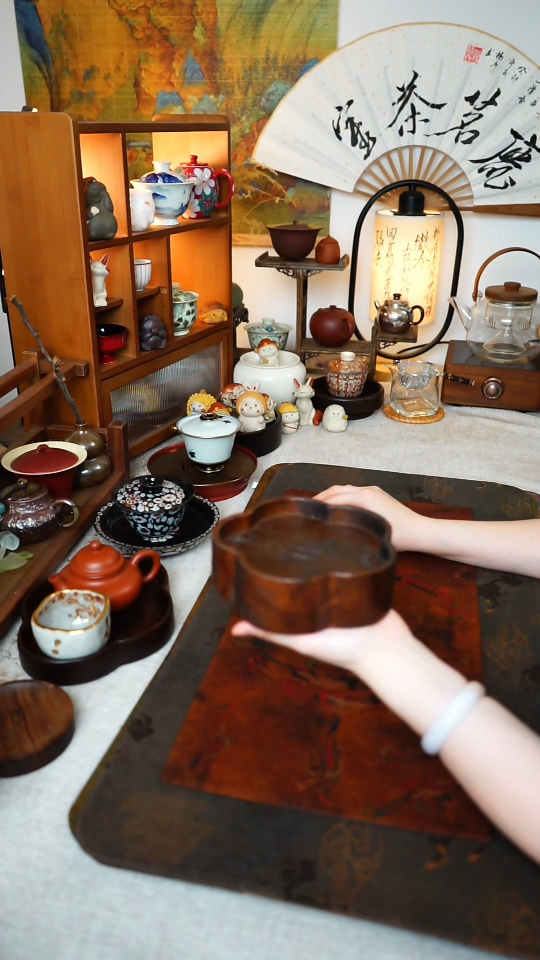 【闪购商品】五瓣梅花壶承              