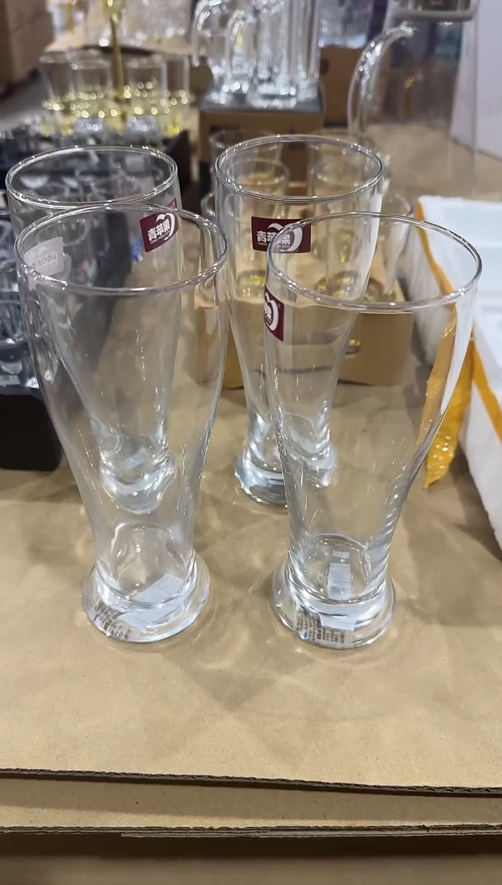 【闪购商品】玻璃无盖款青苹果直播价4只