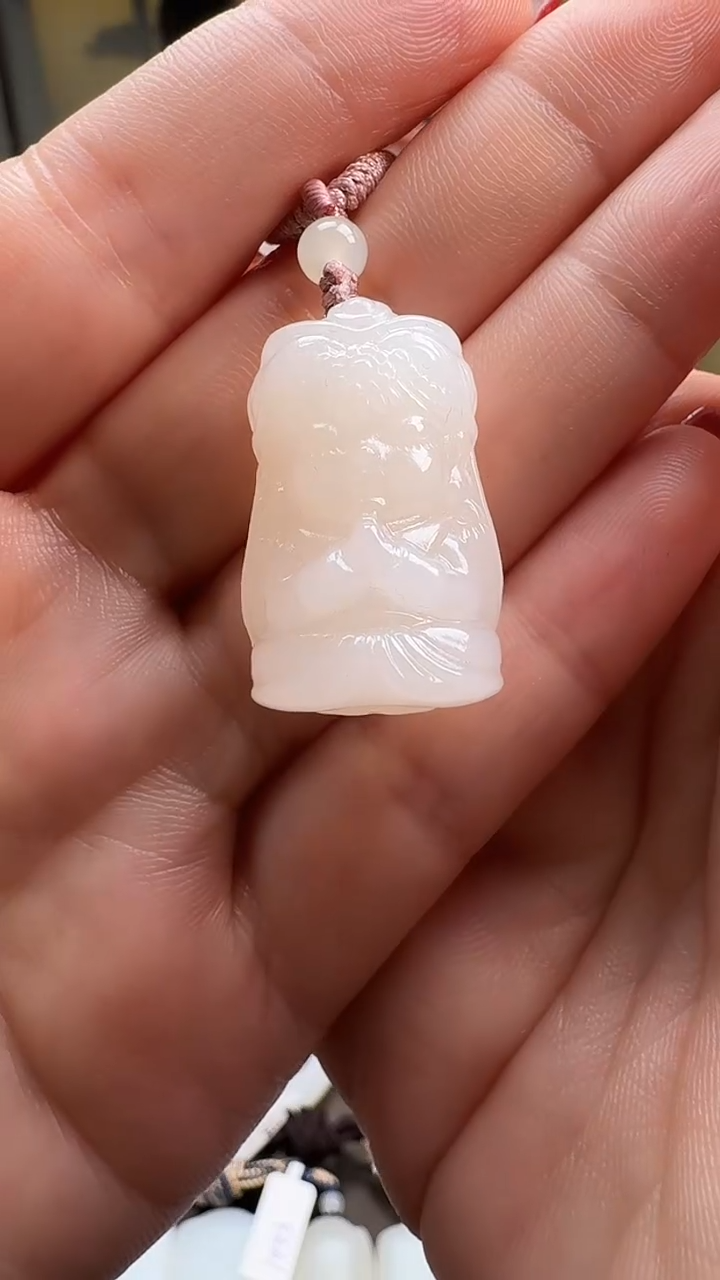 【闪购商品】和田玉吊坠未镶嵌1396 扎基拉姆