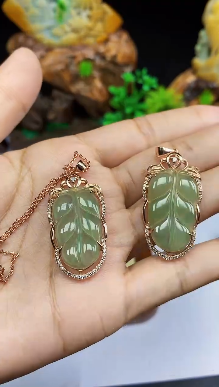 【闪购商品】翡翠颈饰未镶嵌翡翠A货多样发