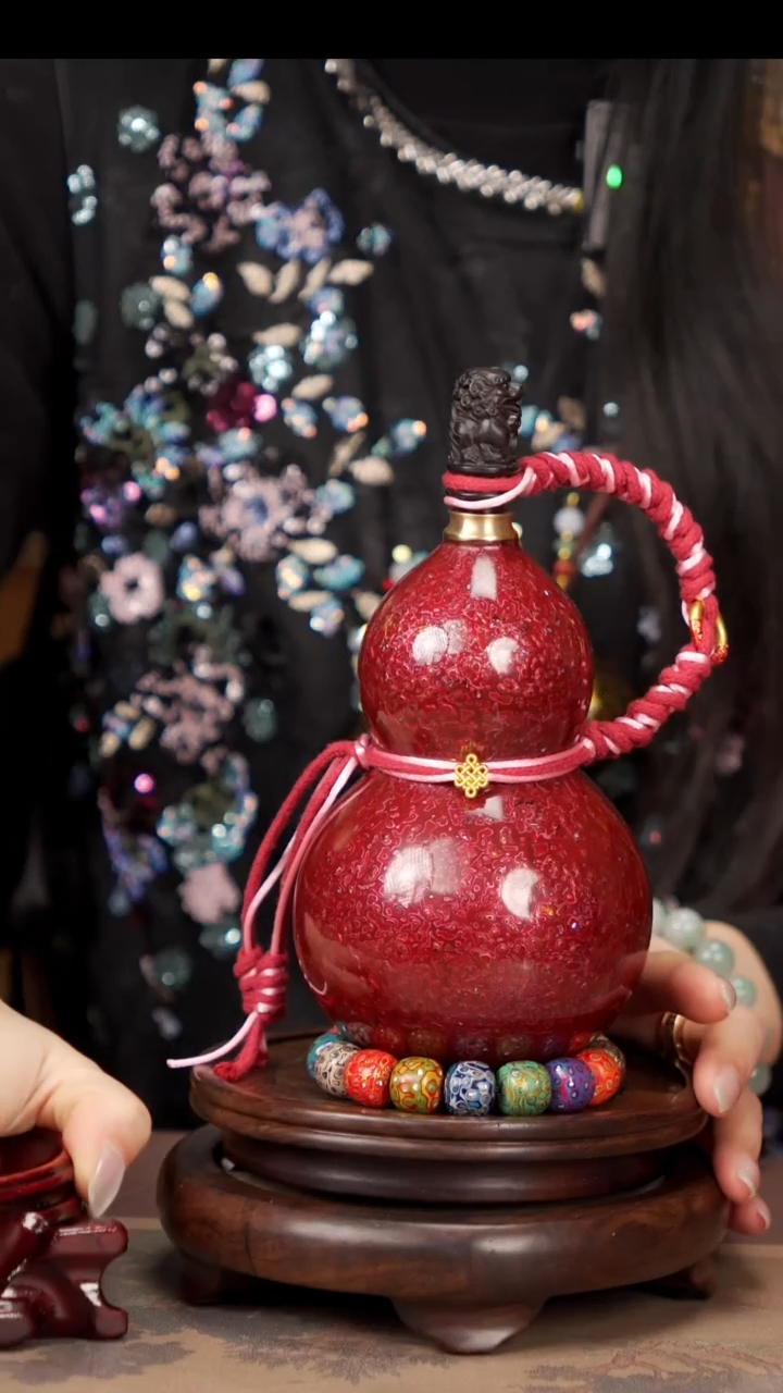 【闪购商品】141易林高端工艺大漆酒葫芦438