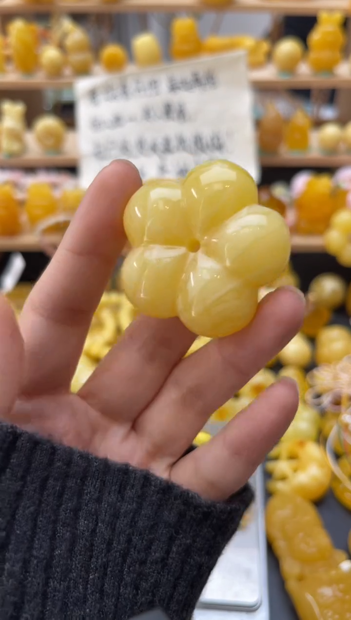 琥珀未镶嵌珠宝奇石缀*053琥珀蜜蜡微瑕拍13发1