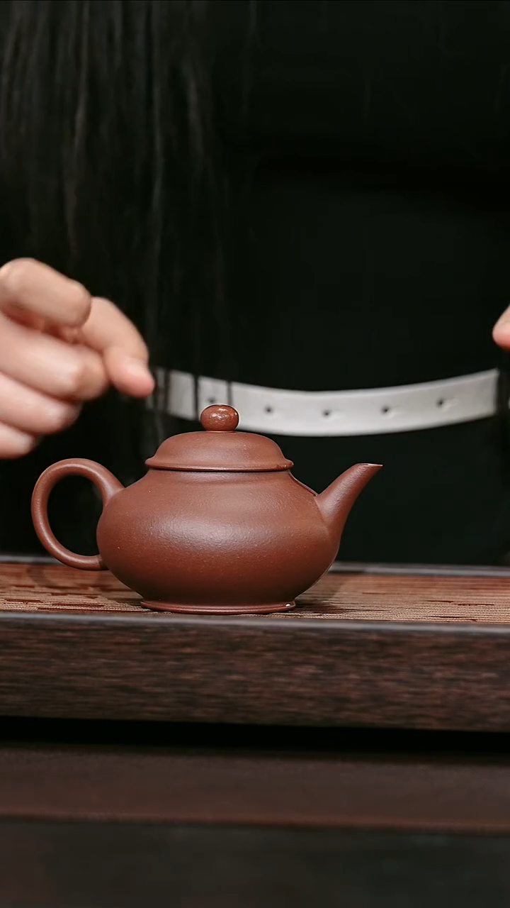 茶壶紫砂原矿紫砂壶  水平  180cc  