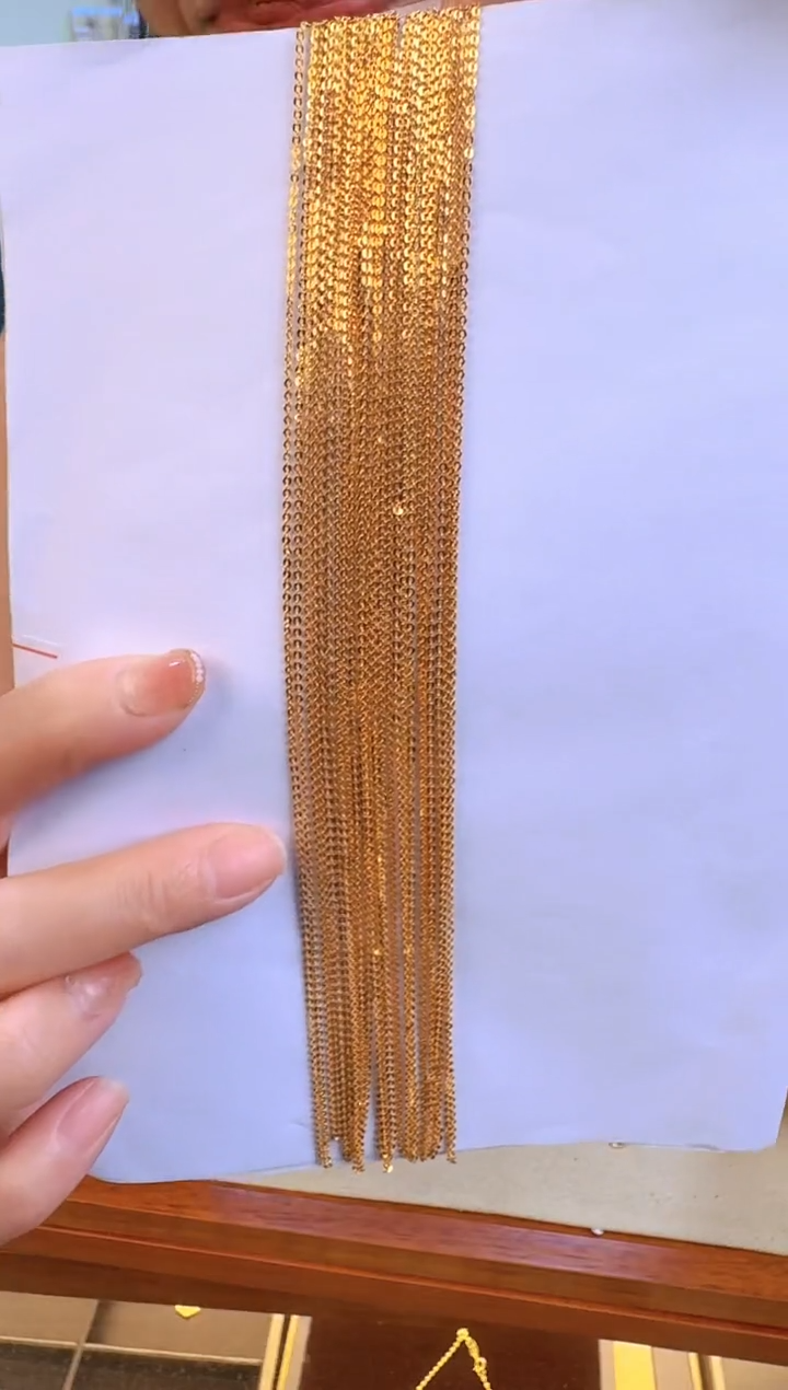 福利45cm固定闪O链1.08g（多样性发货）