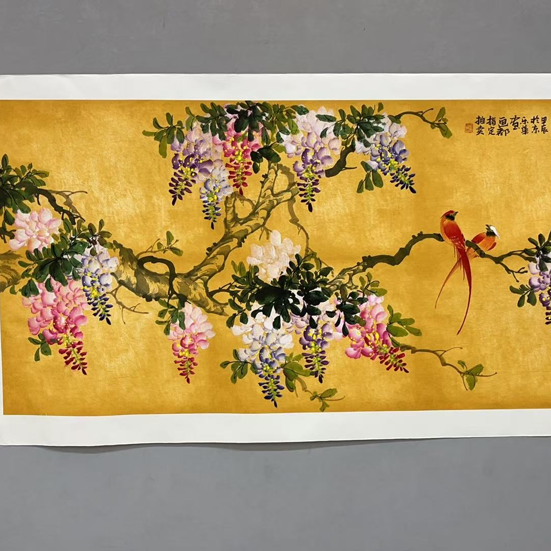 郑乐华绘画作品手绘宣纸绘画ZLH-102