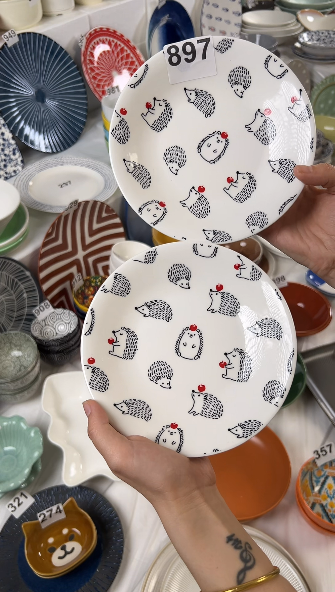 瓷微瑕默认发-2只装-897