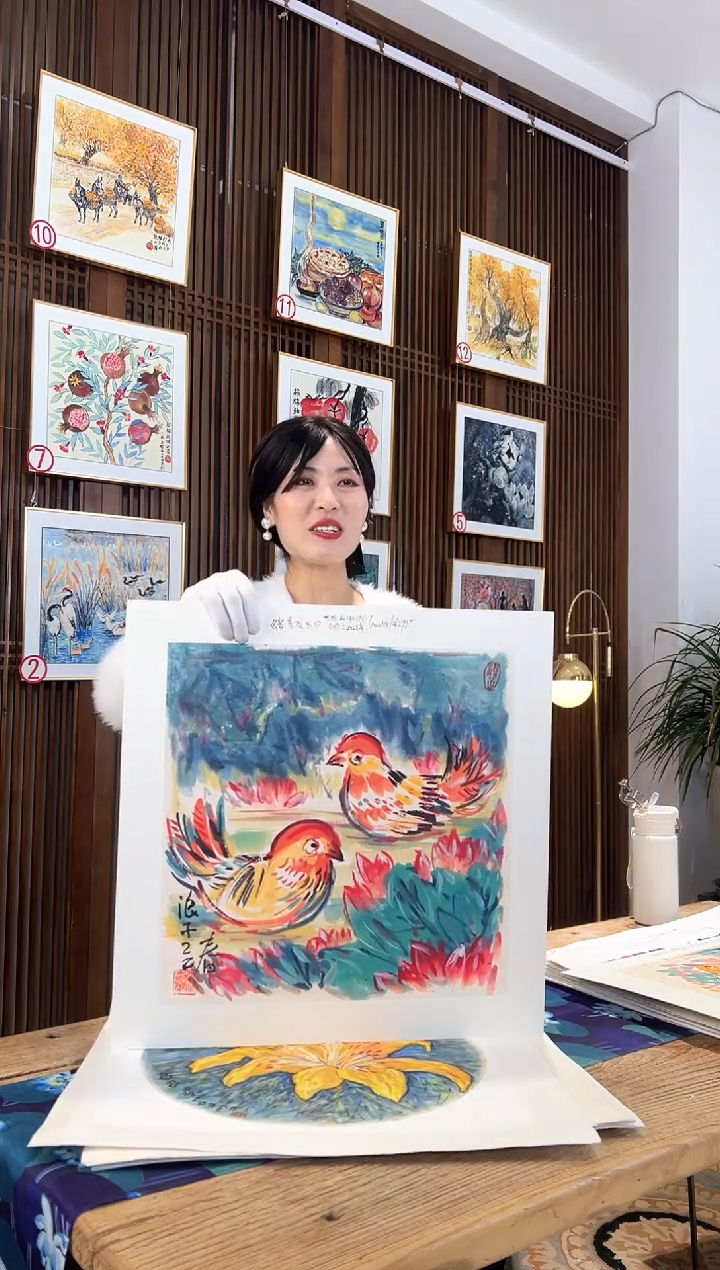 版画版画杨树峰名章限量版画S