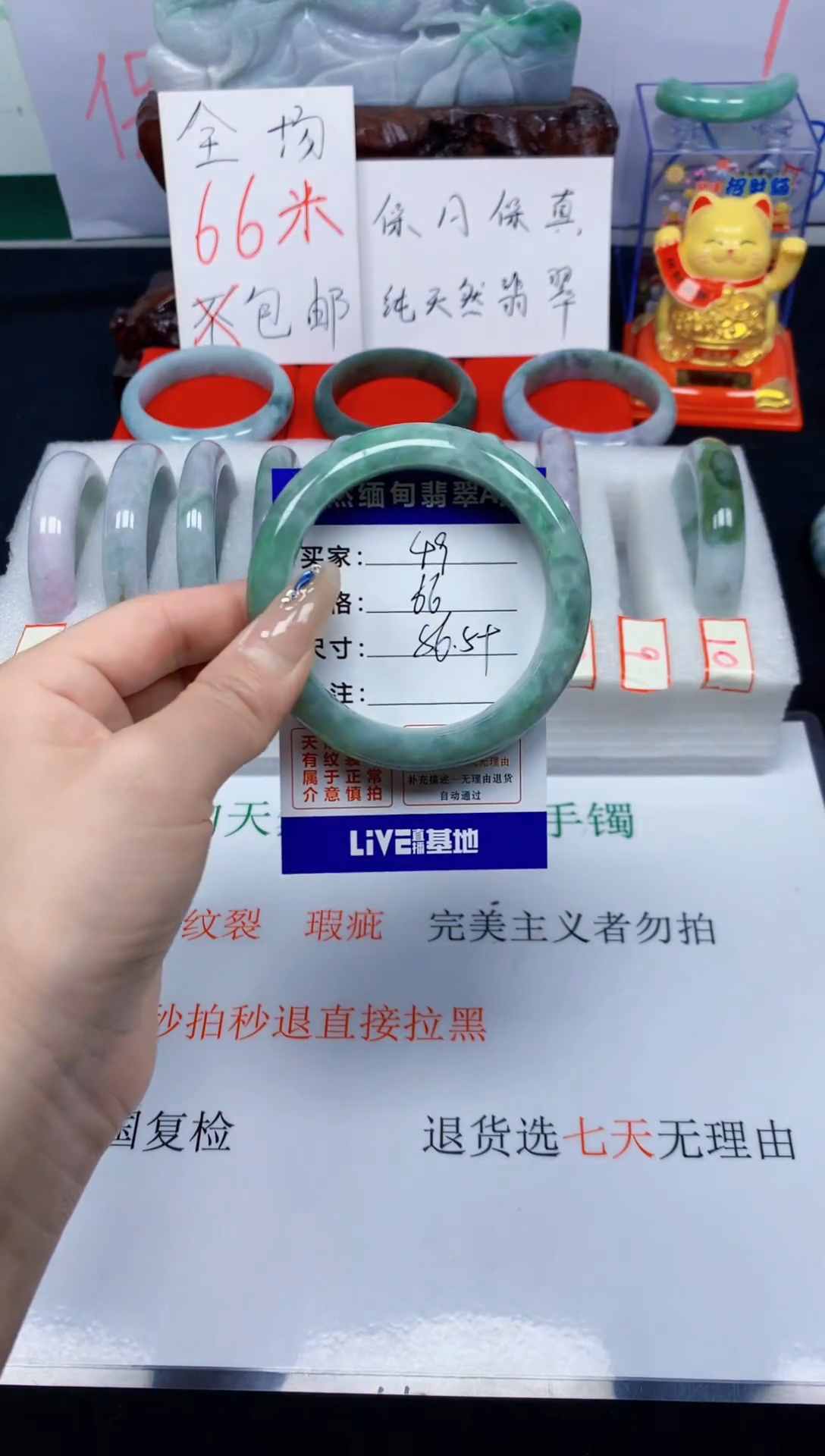 未镶嵌手镯翡翠49