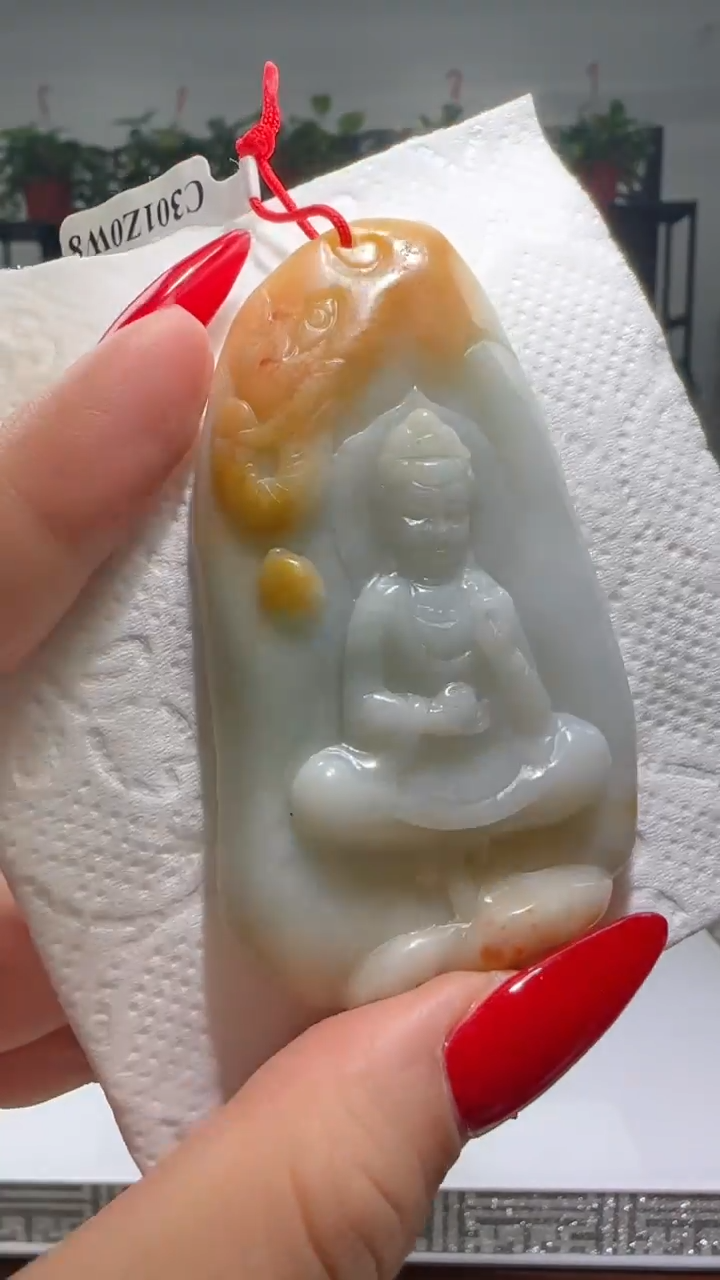 【闪购商品】翡翠颈饰未镶嵌天然翡翠A货吊坠