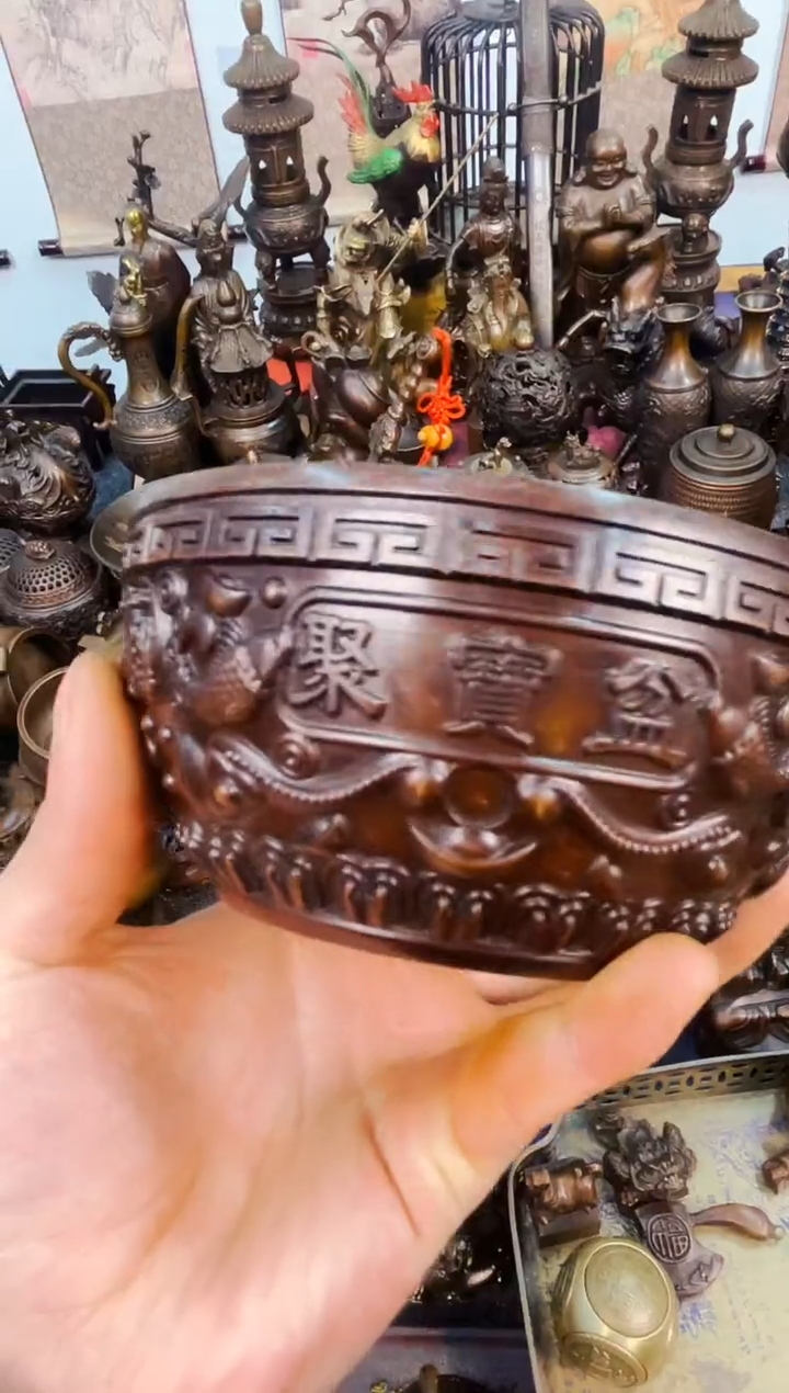 精铜工匠  独具韵味