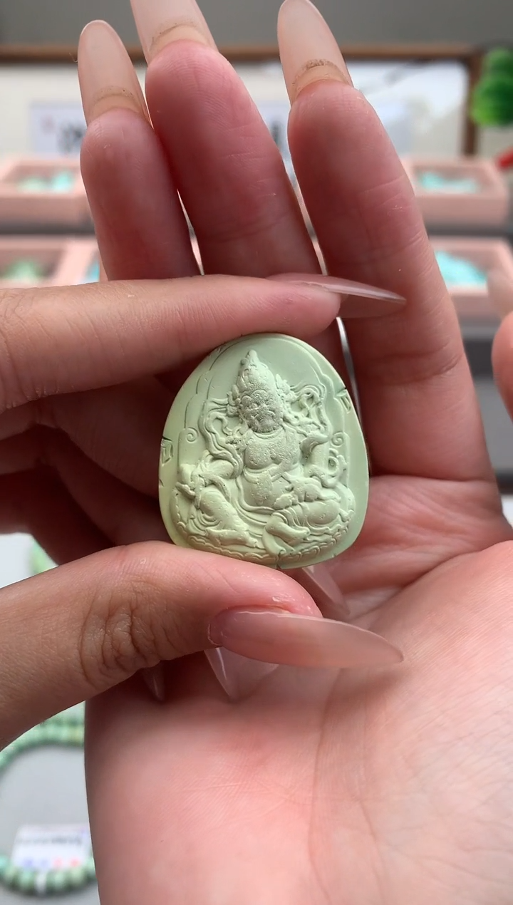 【闪购商品】绿松石雕刻未镶嵌B120