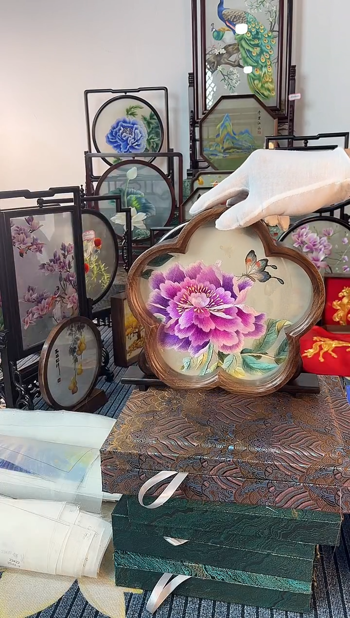 刺绣苏绣手工刺绣绣品