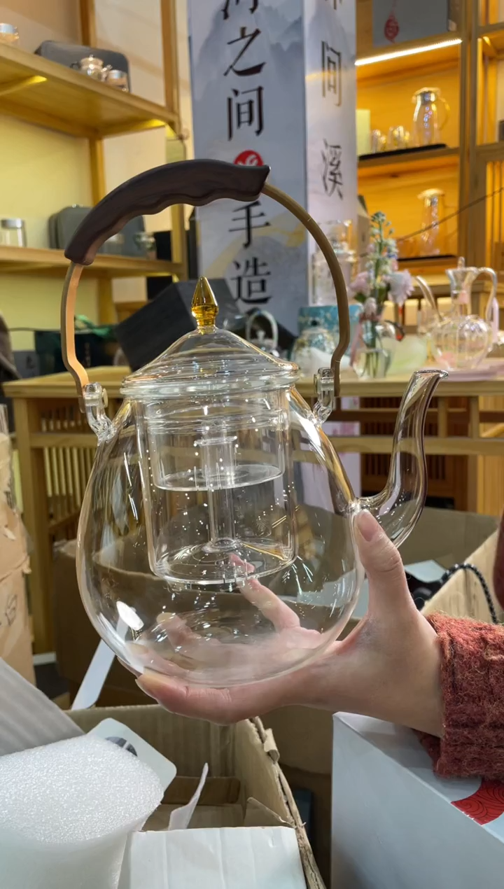 手工艺品玻璃水滴壶啊啊