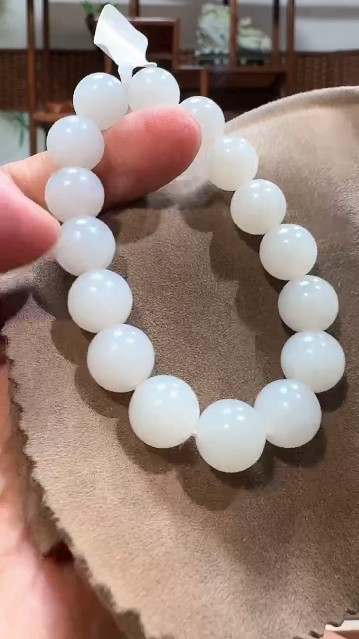 【闪购商品】和田玉手串未镶嵌1197手串12mm