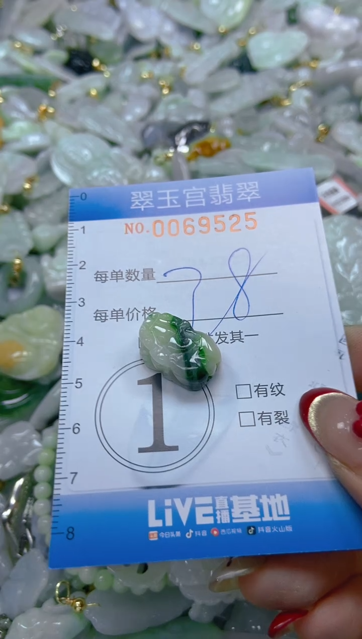 【闪购商品】翡翠颈饰未镶嵌闪购0069525