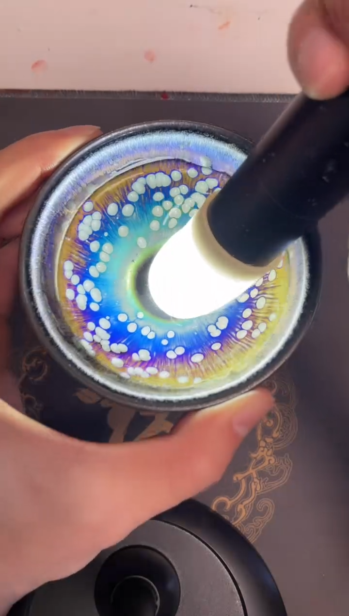 【闪购商品】茶盏名家黄宝庆建盏（带证书礼盒）4