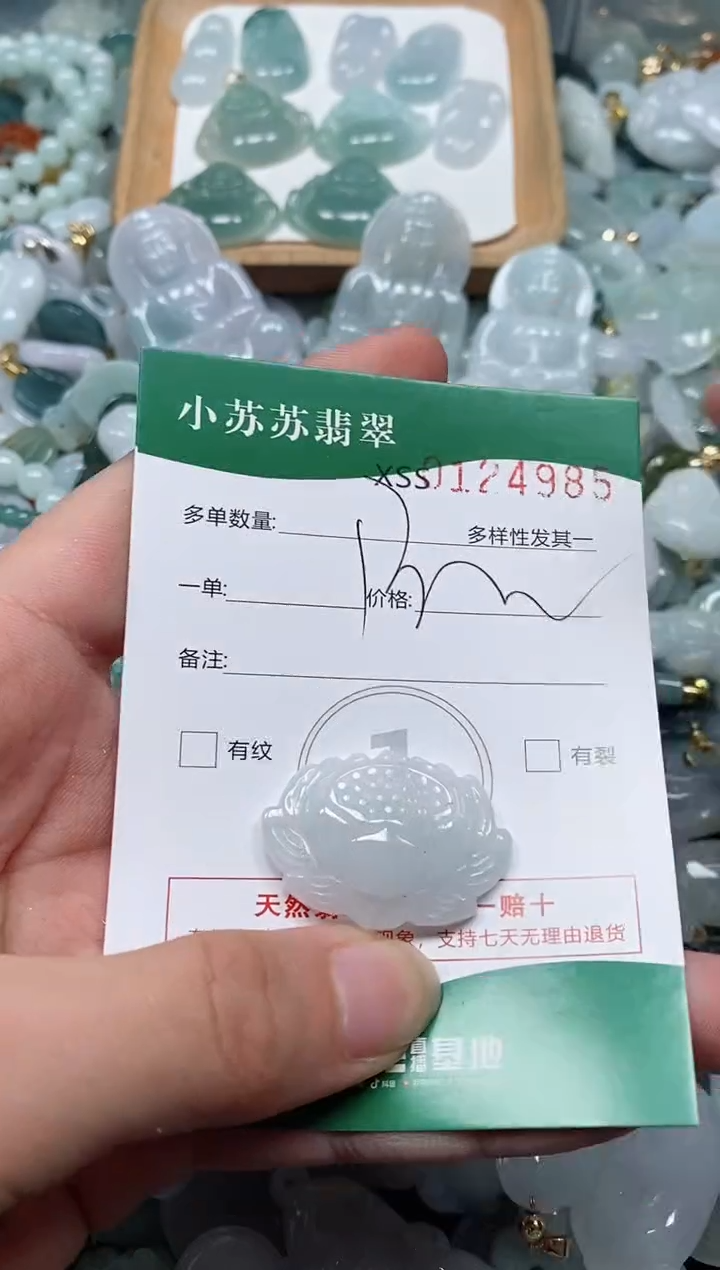 【闪购商品】翡翠颈饰未镶嵌闪购商品0124985