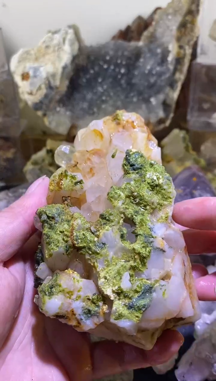 未镶嵌珠宝半成品水晶36号558g四川美姑超七花园水晶