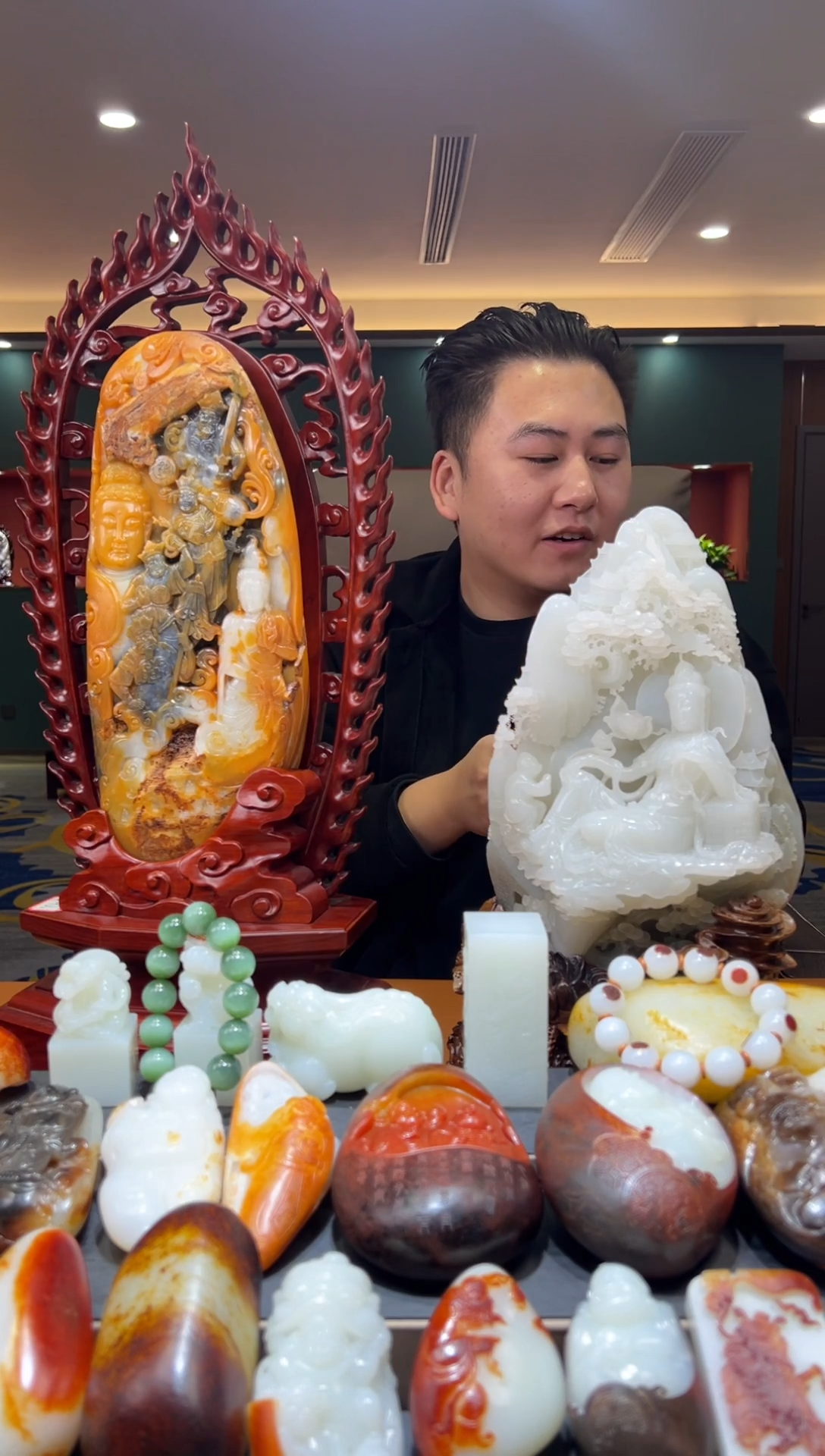 未镶嵌和田玉把件顺****6和田玉