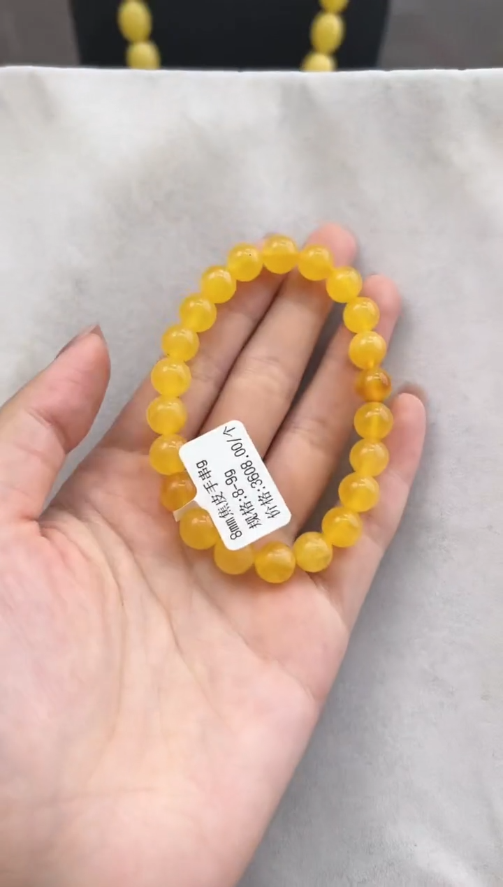 【闪购商品】琥珀裸石未镶嵌10112152-手串
