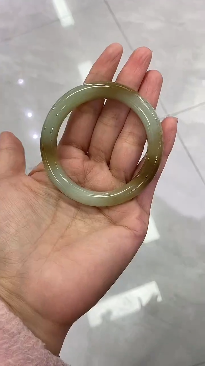 未镶嵌手镯和田玉和田玉手镯54mm