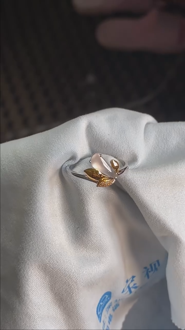 【闪购商品】定制翡翠18K金镶嵌13179号