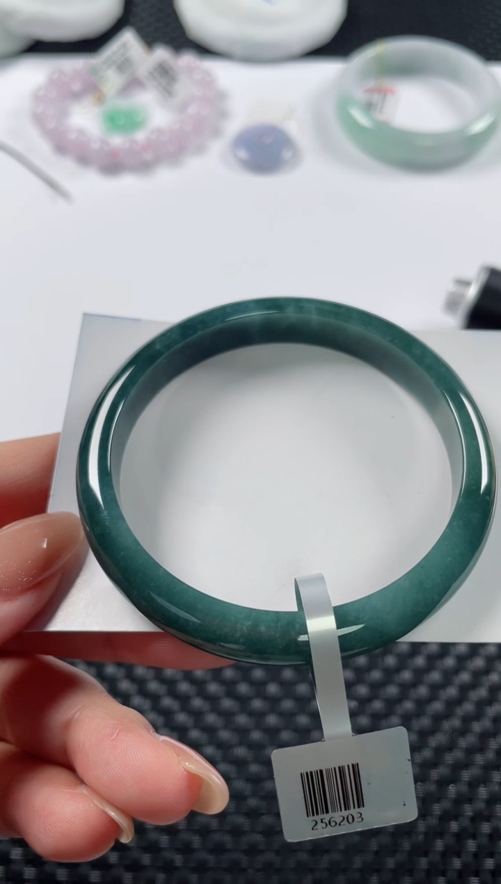 未镶嵌手镯翡翠基地发货H 1536 58+
