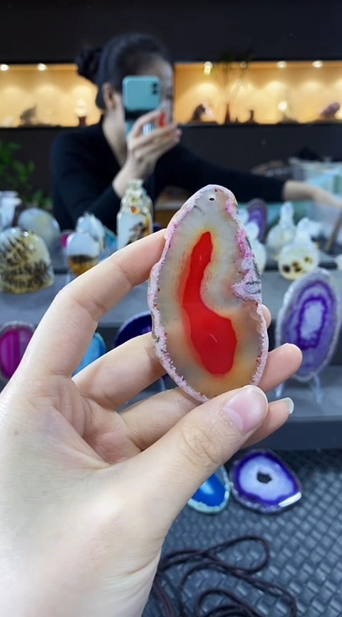 未镶嵌颈饰玛瑙/玉髓婉*玛瑙