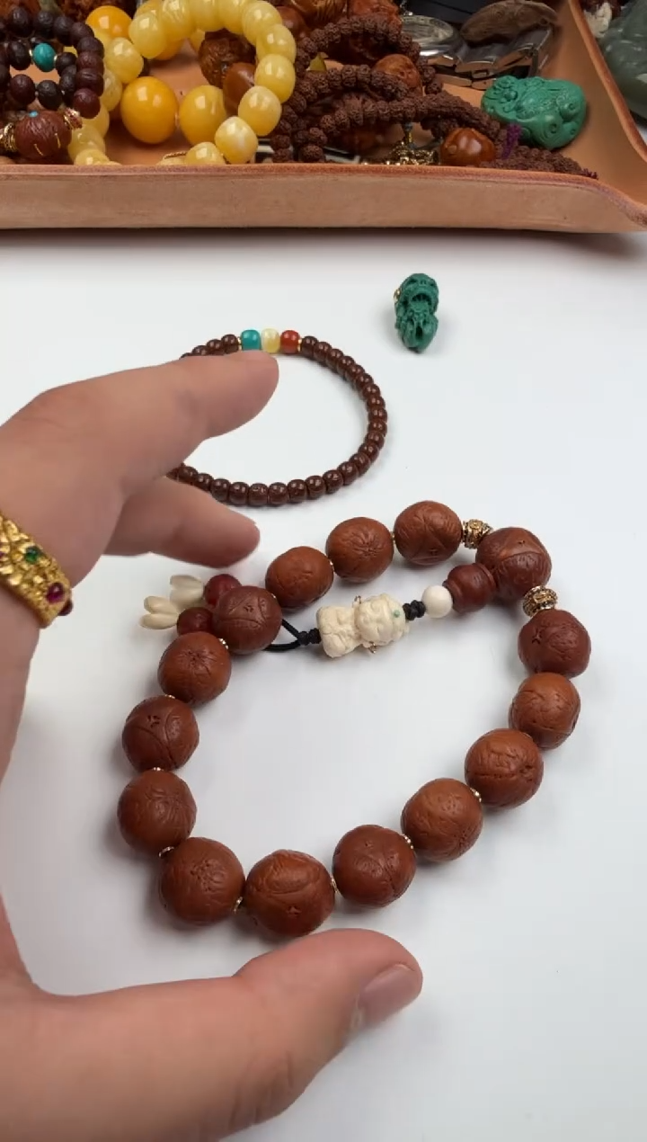 凤眼菩提手串缘**伱凤眼菩提