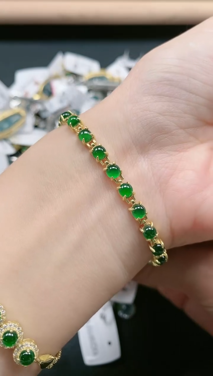 【闪购商品】翡翠戒指银S925镶嵌1111111
