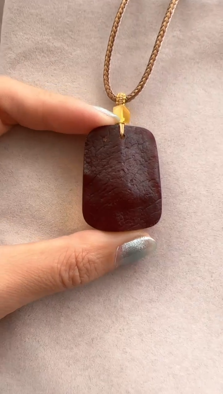 【闪购商品】琥珀裸石未镶嵌10218268-吊坠