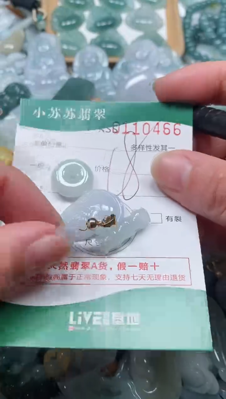 【闪购商品】翡翠颈饰未镶嵌闪购商品0110466